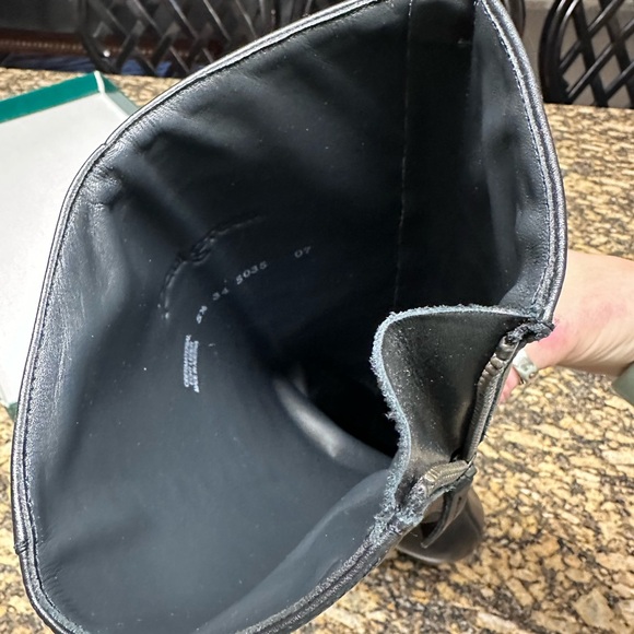 Paul Green Felicia black tall boots / Size 8. - Picture 6 of 6